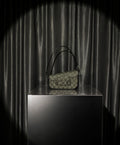 Gucci Horsebit 1955 GG Monogram Shoulder Bag Beige Clair