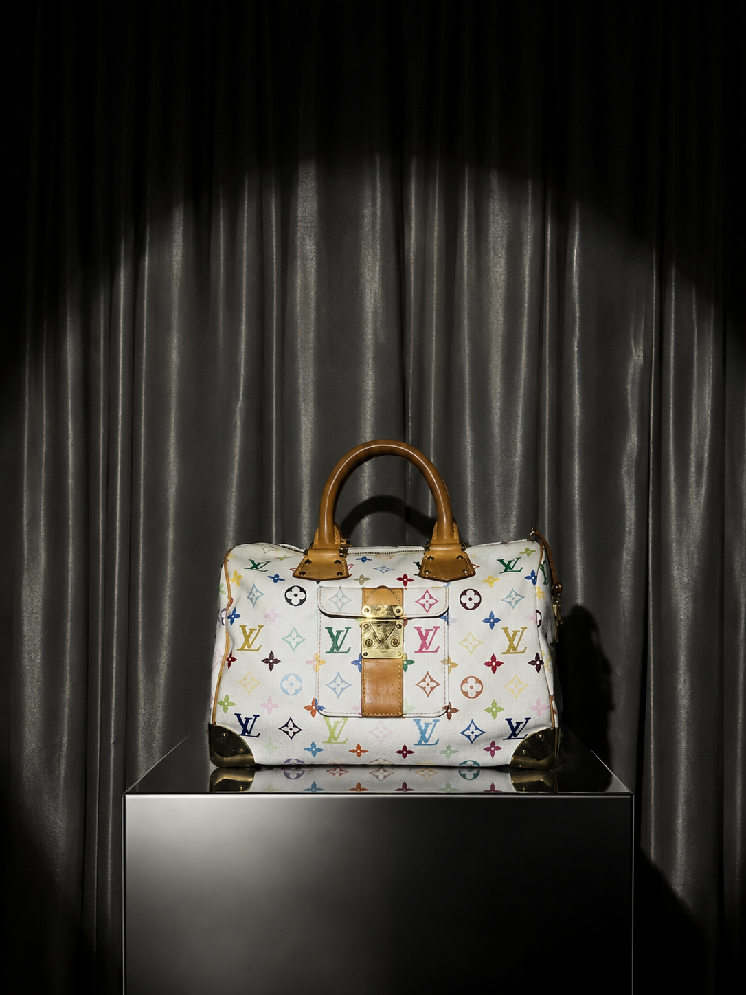 Louis Vuitton x Takashi Murakami Speedy 30 Handbag