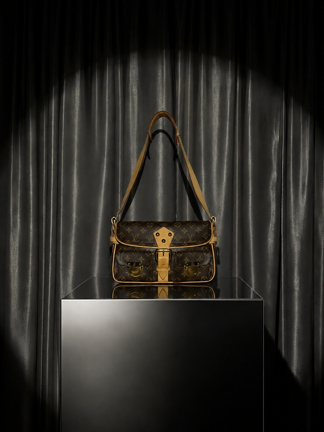 Louis Vuitton Monogram Hudson PM Shoulder Bag