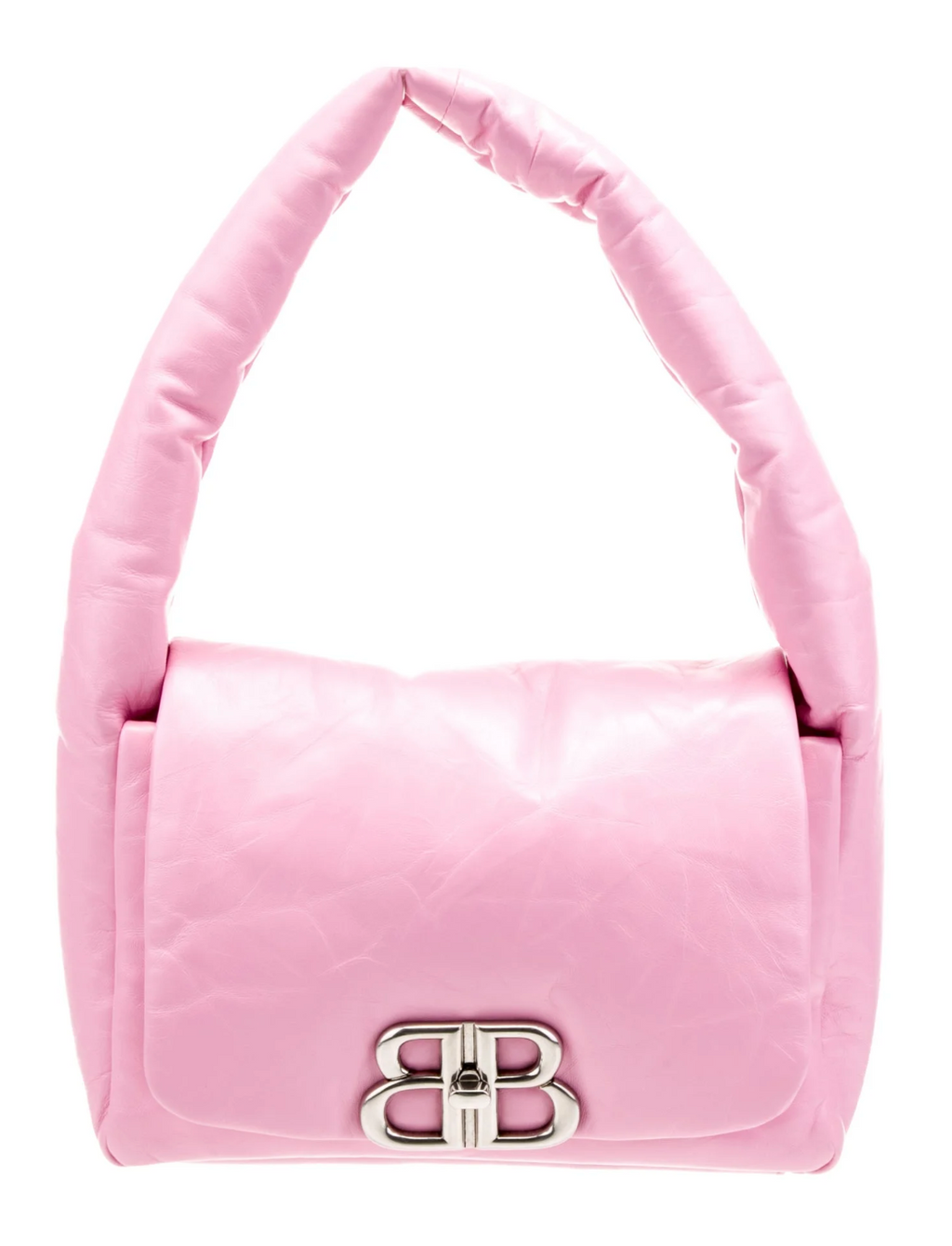 Balenciaga Monaco Padded Leather Shoulder Bag