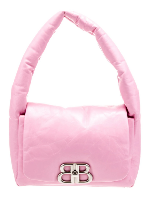 Balenciaga Monaco Padded Leather Shoulder Bag